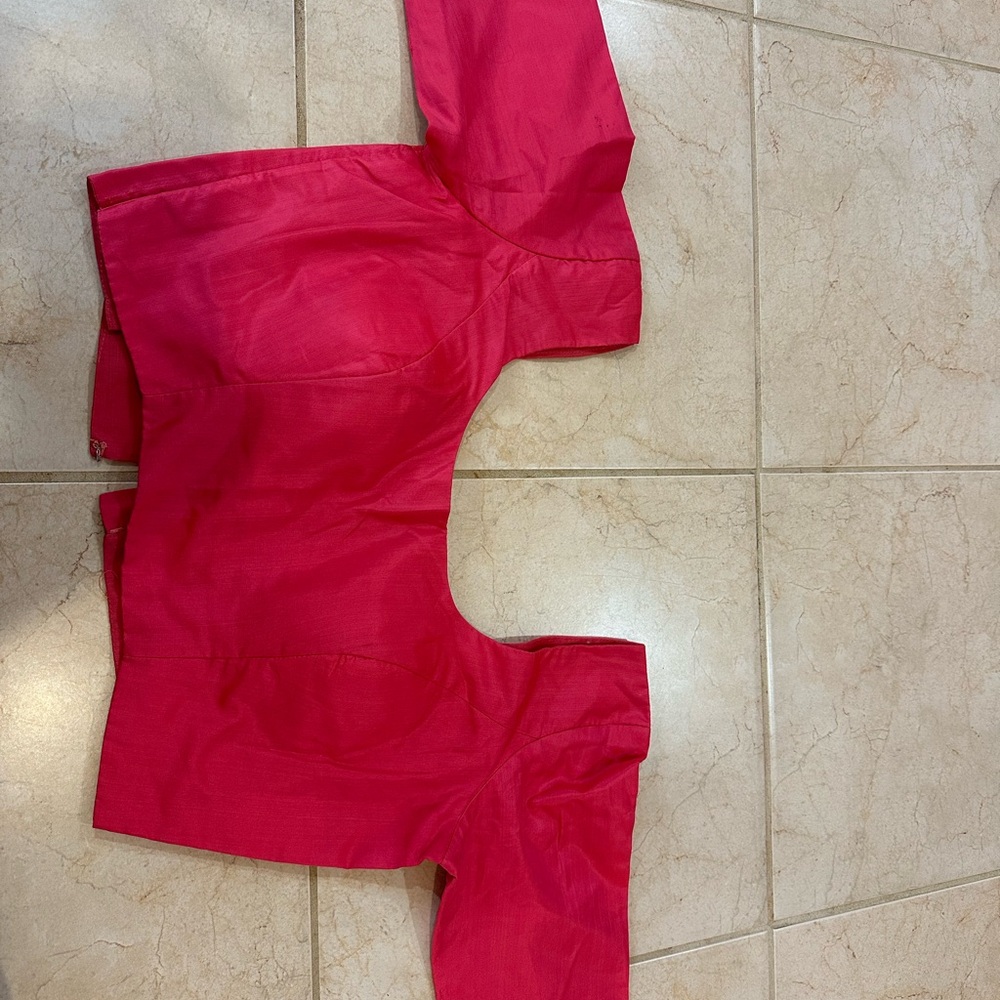 Vibrant Pink Blouse - image 1